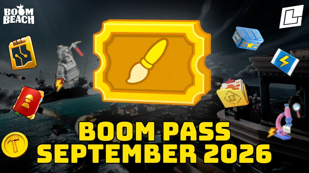 Boom Pass September 2026 - Five Weeks, less Keycards, no skin & more!